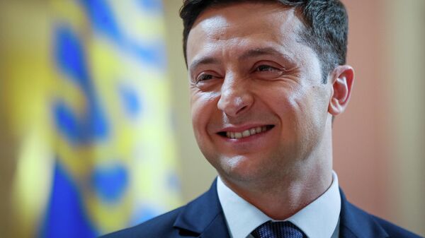 Кандидат в президенты Украины Владимир Зеленский Кандидат в президенты Украины Владимир Зеленский