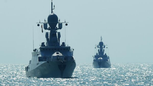 Корабли ВМФ России отбили воздушную атаку на учениях в Средиземном море