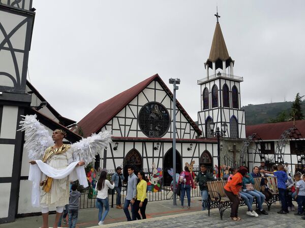 Центральная площадь немецкого города Товар в венесуэльском штате Арагуа Центральная площадь немецкого города Товар в венесуэльском штате Арагуа