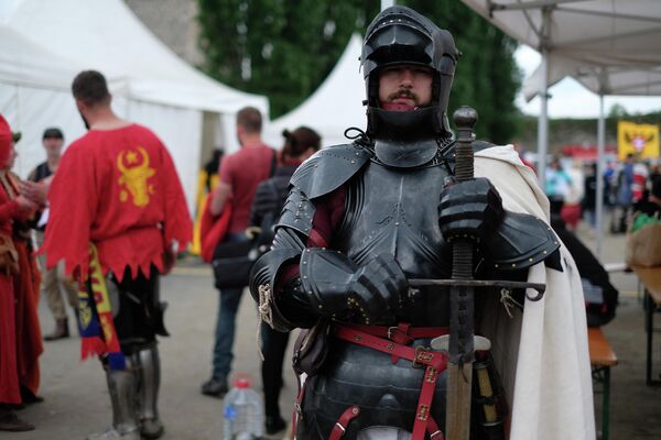 Участники чемпионата по историческому средневековому бою Битва наций Участники чемпионата по историческому средневековому бою Битва наций