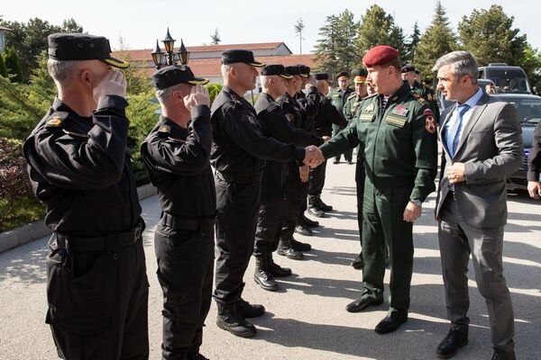 Глава Росгвардии Виктор Золотов во время визита в Турцию Глава Росгвардии Виктор Золотов во время визита в Турцию