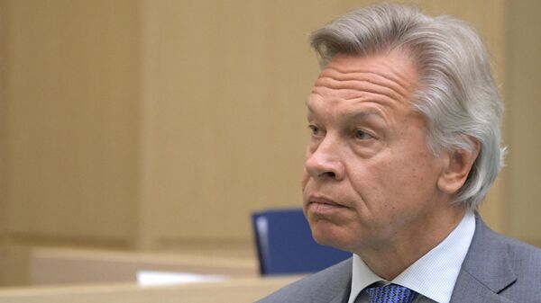 Председатель комиссии Совета Федерации по информационной политике Алексей Пушков Председатель комиссии Совета Федерации по информационной политике Алексей Пушков