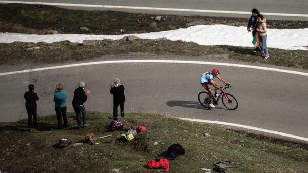 Велогонщик Katusha Alpecin Ильнур Закарин