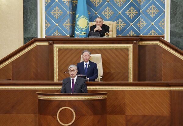 Церемония передачи полномочий президента Казахстана Касым-Жомарт Токаеву. 19 марта 2019 Церемония передачи полномочий президента Казахстана Касым-Жомарт Токаеву. 19 марта 2019