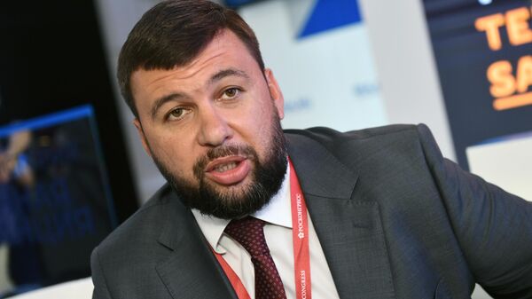 Глава ДНР Денис Пушилин Глава ДНР Денис Пушилин