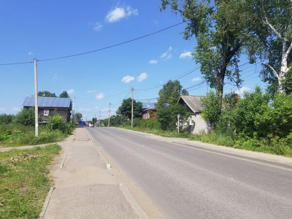 Дорога в микрорайон Заводской из центра города Дорога в микрорайон Заводской из центра города