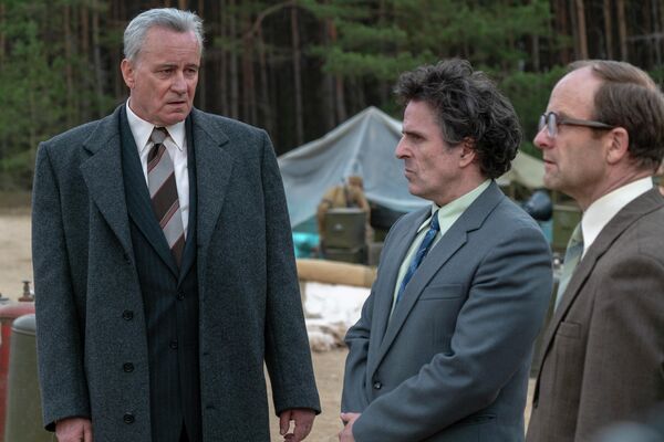 Кадр из сериала Чернобыль Кадр из сериала Чернобыль