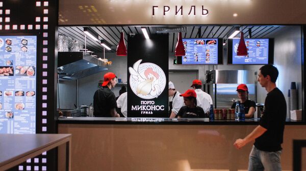 Гастрогалерея в Центральном детском магазине на Лубянке Гастрогалерея в Центральном детском магазине на Лубянке