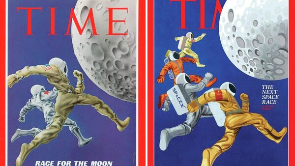 Time повторил обложку 1968 года с покорителями Луны, но без СССР и России