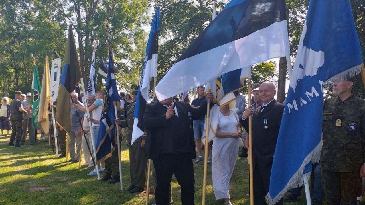 В Эстонии прошел ежегодный слет ветеранов СС