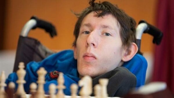 Трехкратный чемпион мира по шахматам среди инвалидов Андрей Терсинцев