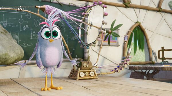 Кадр из мультфильма Angry Birds 2 в кино Кадр из мультфильма Angry Birds 2 в кино