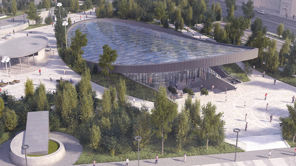 Проект многофункционального торгового центра Павелецкий в Москве