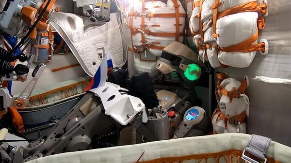 Робот "Федор" рассказал о перегрузках во время космического полета