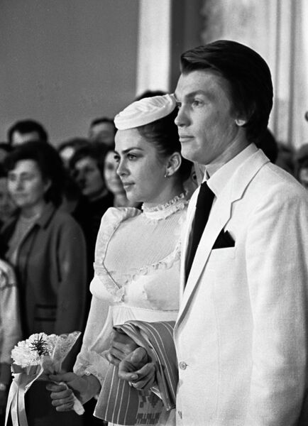 Ирина Дерюгина и Олег Блохин Ирина Дерюгина и Олег Блохин