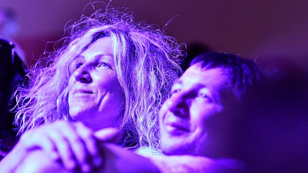 Посетители на 17-м международном музыкальном фестивале Koktebel Jazz Party в Крыму Посетители на 17-м международном музыкальном фестивале Koktebel Jazz Party в Крыму