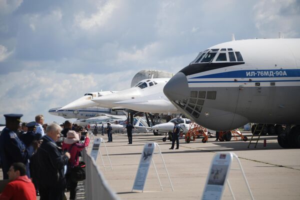 Открытие Международного авиационно-космического салона МАКС-2019 в подмосковном Жуковском. 27 августа 2019 Открытие Международного авиационно-космического салона МАКС-2019 в подмосковном Жуковском. 27 августа 2019
