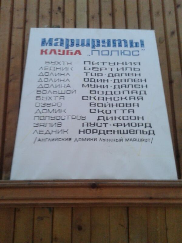 Список туристических маршрутов Список туристических маршрутов