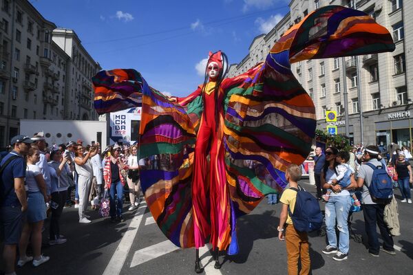 Празднование Дня города в Москве Празднование Дня города в Москве