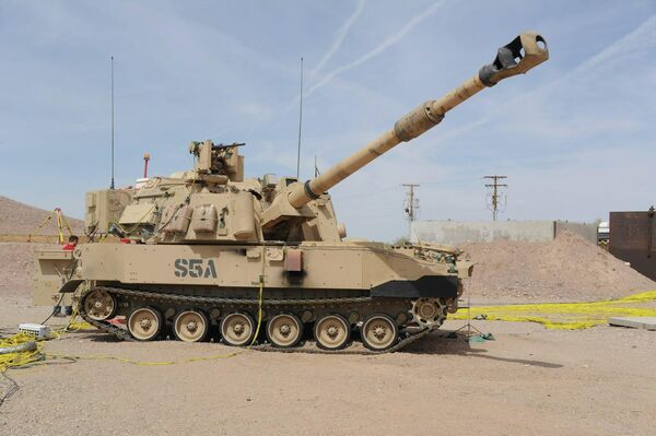 Самоходная артиллерийская установка M109A7 Paladin Самоходная артиллерийская установка M109A7 Paladin