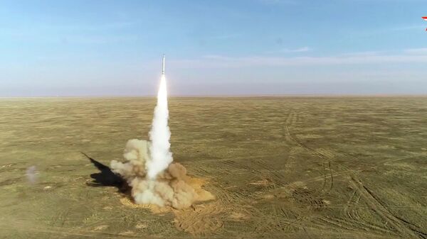 Пуск крылатых ракет расчетами ОТРК Искандер на учениях Гром-2019 Пуск крылатых ракет расчетами ОТРК Искандер на учениях Гром-2019