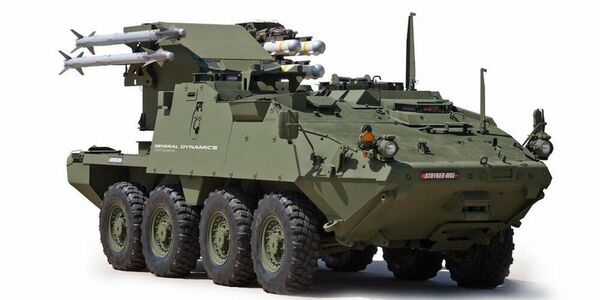 Бронемашина Stryker MSL Бронемашина Stryker MSL