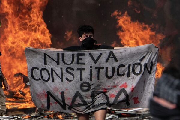 Массовые протесты в Чили Массовые протесты в Чили