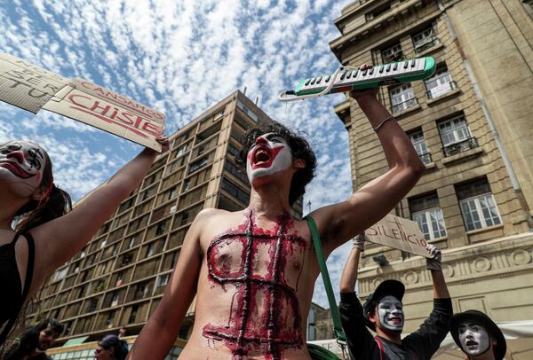 Массовые протесты в Чили Массовые протесты в Чили