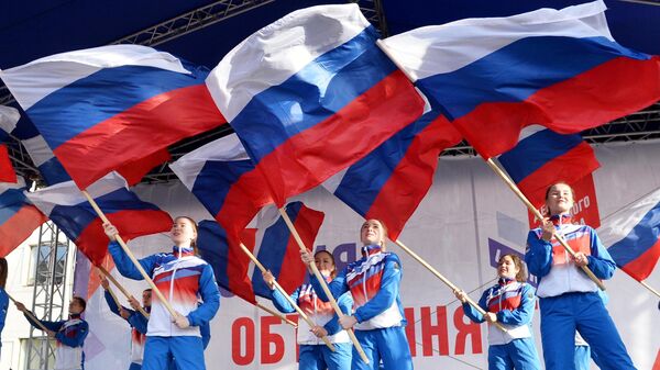 частники празднования Дня народного единства в Челябинске частники празднования Дня народного единства в Челябинске