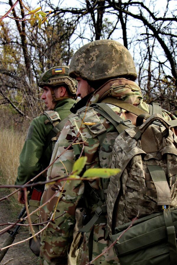 Украинские военнослужащие Украинские военнослужащие