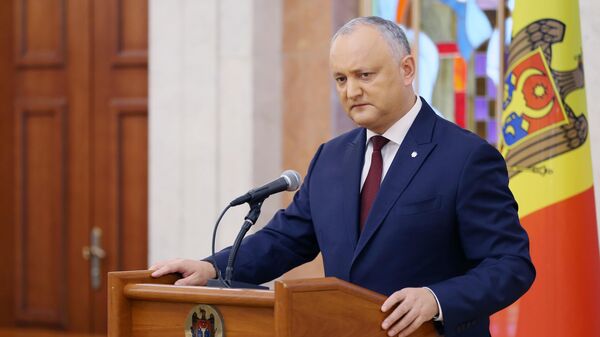 Президент Молдавии Игорь Додон Президент Молдавии Игорь Додон