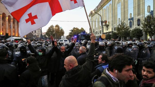Акции протеста в Тбилиси Акции протеста в Тбилиси