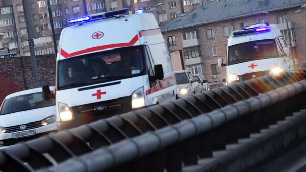 В центре Москвы автобус сбил пешехода