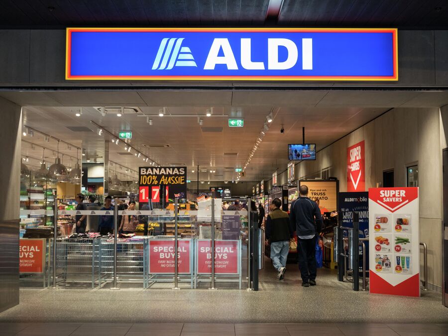 Супермаркет ALDI в Глен Уэверли Супермаркет ALDI в Глен Уэверли
