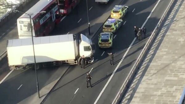 Полиция на мосту в Лондоне. 29 ноября 2019 Полиция на мосту в Лондоне. 29 ноября 2019