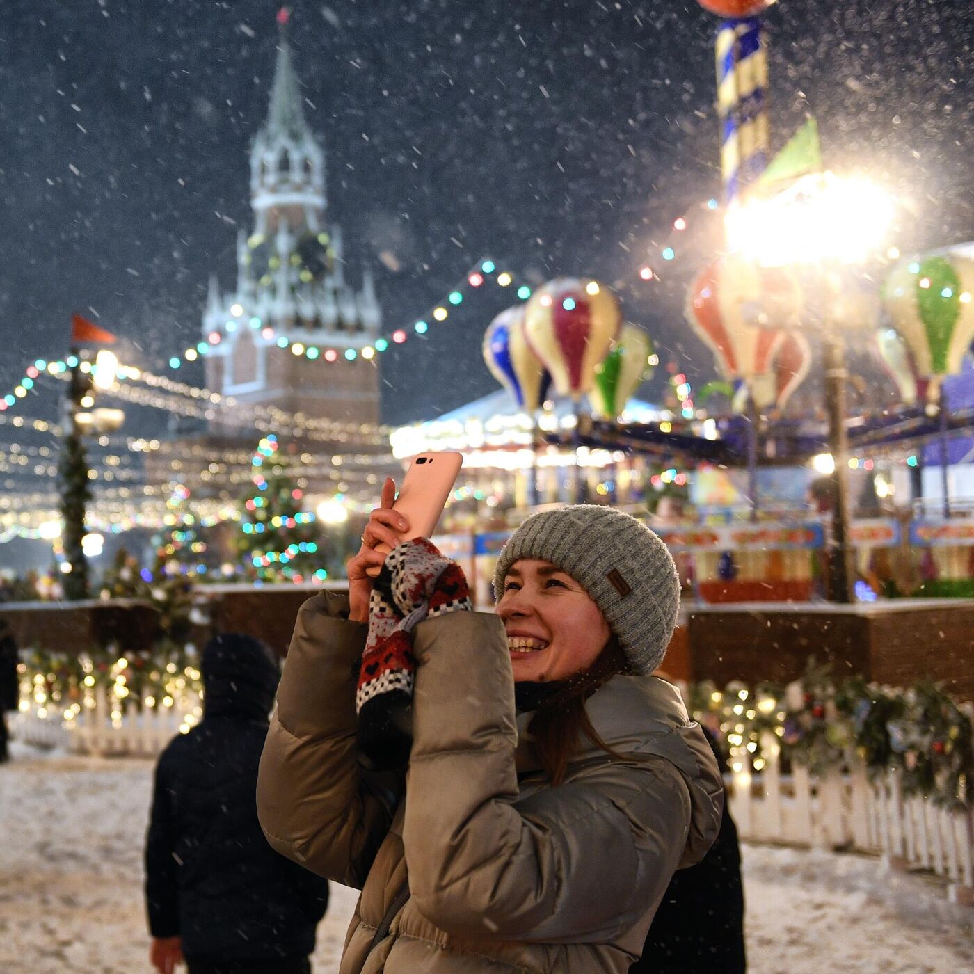 Двое в Москве.