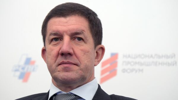 Президент, председатель правления ПАО Ростелеком Михаил Осеевский на национальном промышленном форуме в Москве Президент, председатель правления ПАО Ростелеком Михаил Осеевский на национальном промышленном форуме в Москве