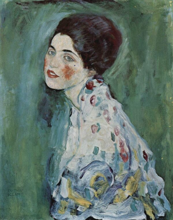 Густав Климт. Потрет Женщины. 1916 Густав Климт. Потрет Женщины. 1916