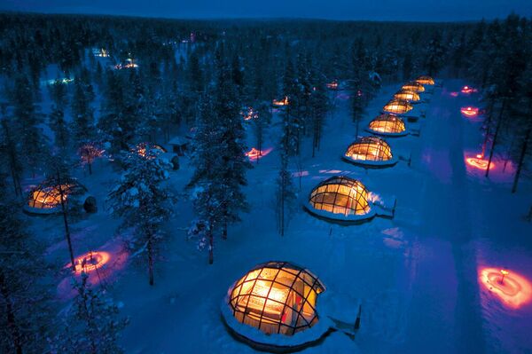 Отели Kakslauttanen Arctic Resort Отели Kakslauttanen Arctic Resort