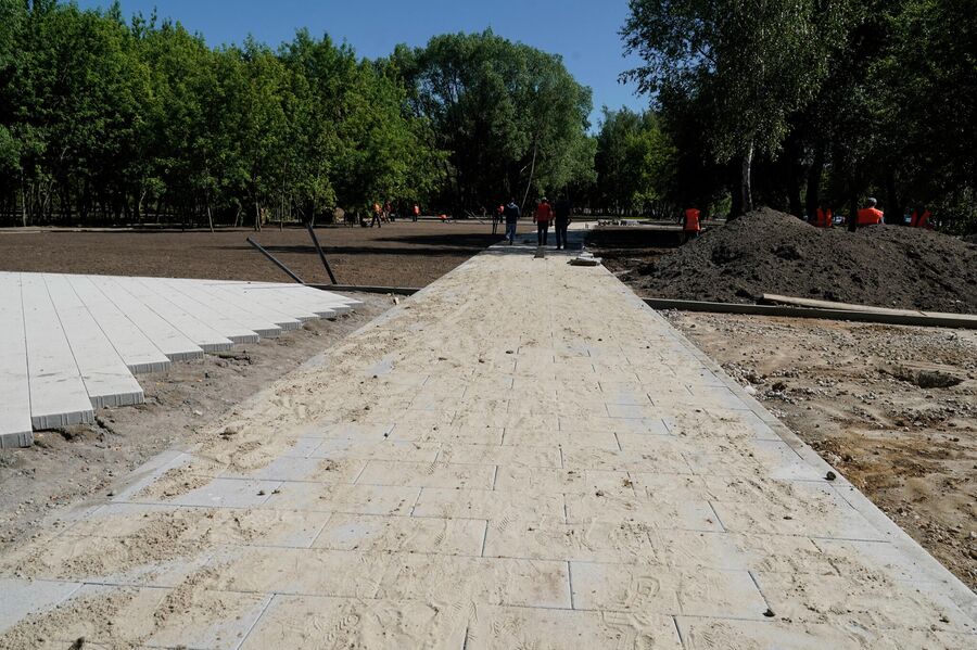 Благоустройство района Капотня в Москве Благоустройство района Капотня в Москве
