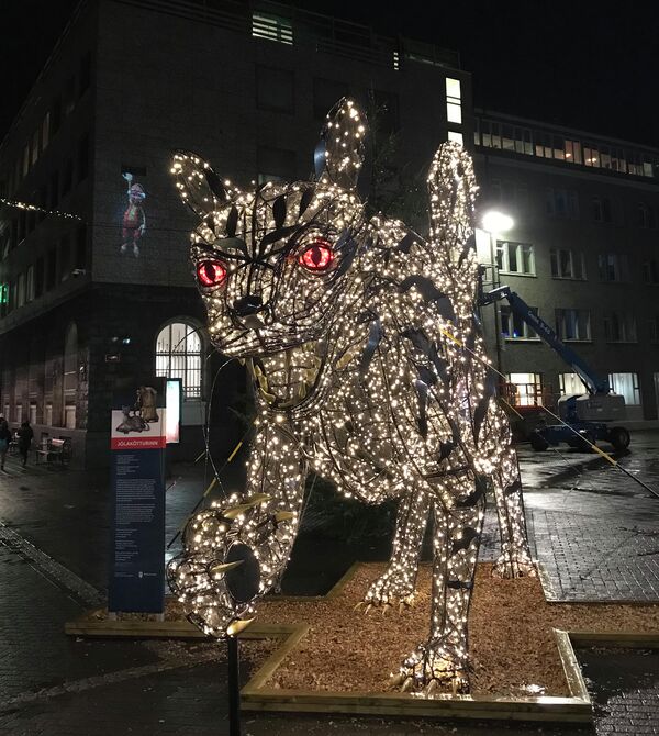 Рождественский кот в Рейкьявике Рождественский кот в Рейкьявике
