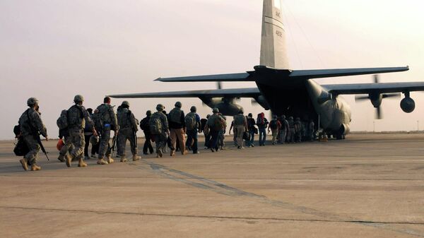 Американские военные покидают авиабазу Али в Ираке