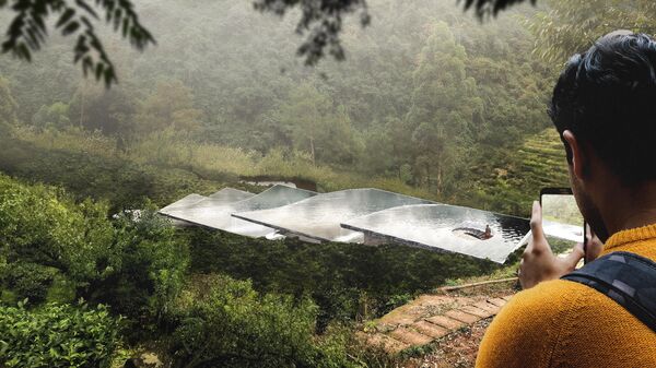 Проект здания музея Xingfu village Pan-Museum в китайской провинции Сычуань Проект здания музея Xingfu village Pan-Museum в китайской провинции Сычуань