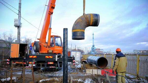 Реконструкция газопровода-дюкера Автозаводский в Москве