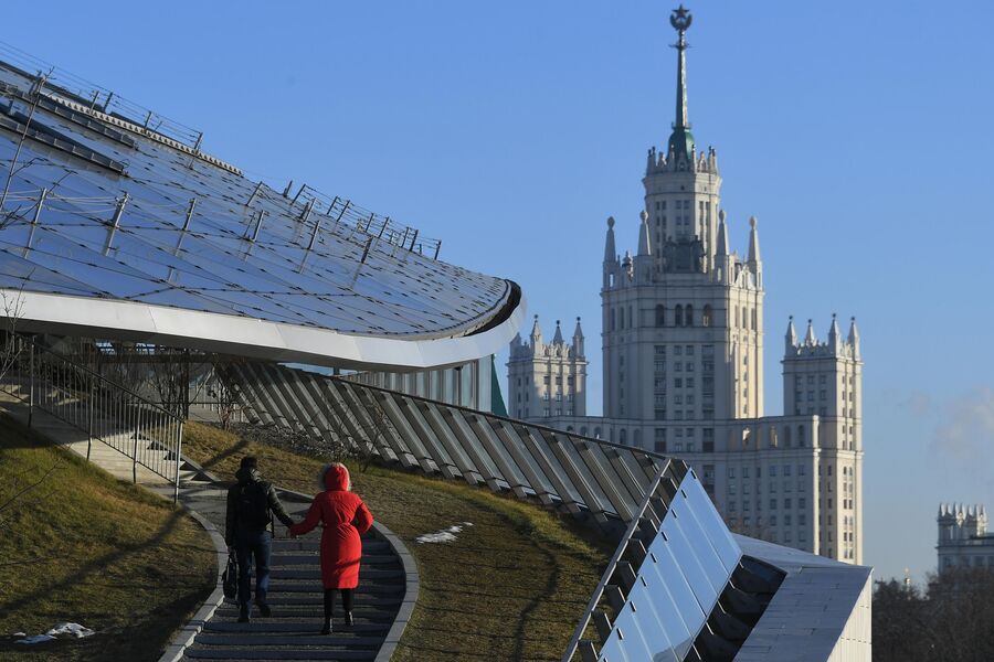Парк Зарядье в Москве Парк Зарядье в Москве