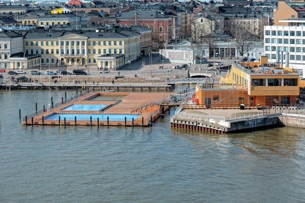 Морской бассейн в Хельсинки Морской бассейн в Хельсинки