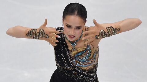 Фигуристка Алина Загитова Фигуристка Алина Загитова