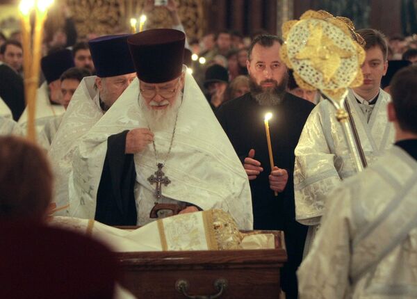 Церемония прощания с патриархом Московским и всея Руси Алексием II Церемония прощания с патриархом Московским и всея Руси Алексием II