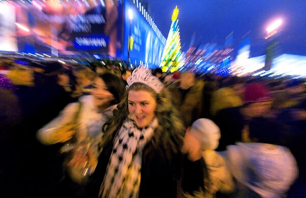 Встреча Нового Года-2009 в центре столицы Встреча Нового Года-2009 в центре столицы
