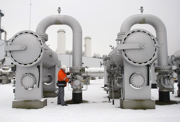 Газовая компрессорная станция в Германии Газовая компрессорная станция в Германии